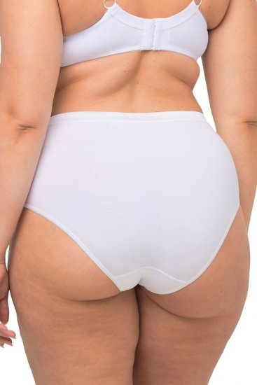 Ulla Popken 309783 Nohavičky 3 ks Biela - Nohavičky - 