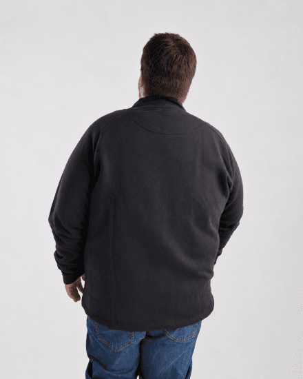 Motley Denim London Sweatshirt Black - Mikiny & mikiny bez kapucne - Mikiny & Mikiny s Kapucňou 2XL-12XL