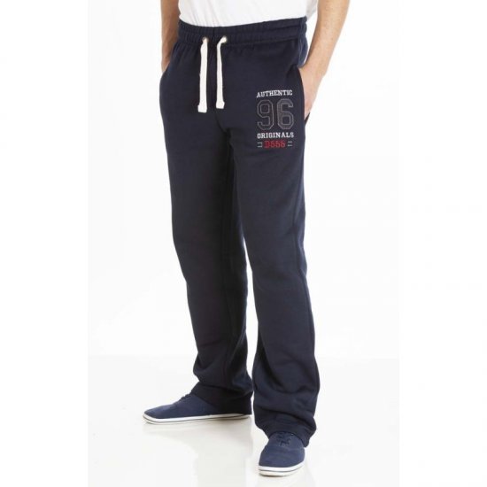 D555 Portland Sweatpants Navy - Tepláky & teplákové kraťasy - Tepláky & Teplákové kraťasy - 2XL-12XL
