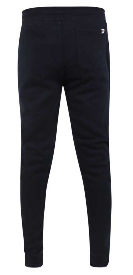 D555 Brandon Sweatpants with Tapered leg Navy - Tepláky & teplákové kraťasy - Tepláky & Teplákové kraťasy - 2XL-12XL