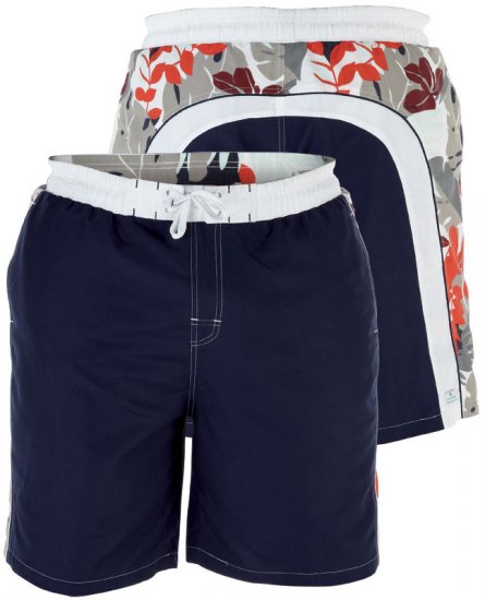 Duke Swim Shorts Navy - Spodná bielizeň - Spodné Prádlo 2XL-8XL
