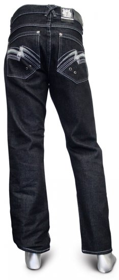 K.O. Jeans 1774 Black - Džínsy & nohavice - Džínsy a Nohavice - W40-W70