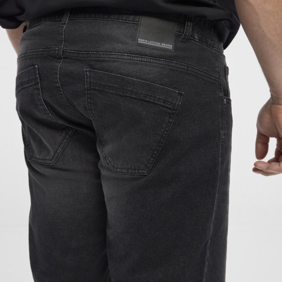 North Latitude 51336 denim šortky čierne - Šortky - Šortky W40-W60