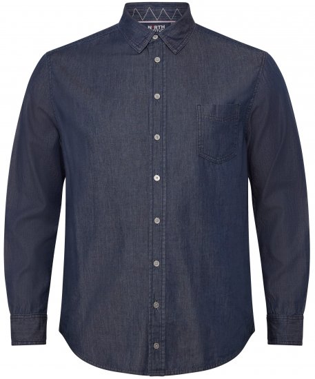 North Latitude 53139 denim košeľa modrá - Košele - Košele 2XL-10XL