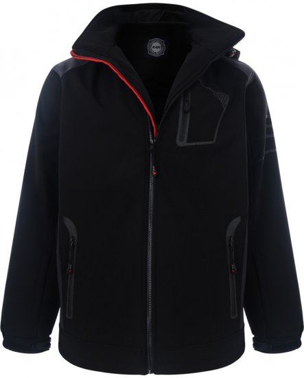 Kam Jeans Soft Shell Jacket - Bundy - Bundy Nadmerné Veľkosti 2XL-8XL