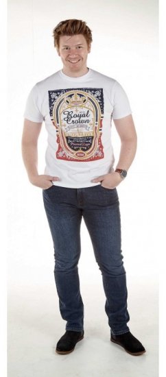 D555 Roderick White T-shirt - Tričká - Nadrozmerné tričká - 2XL-14XL