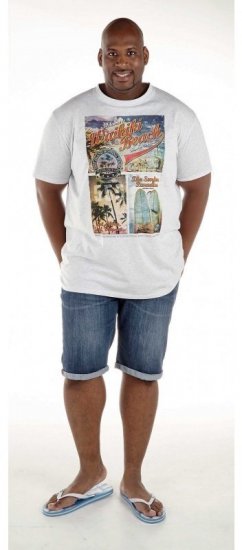 D555 Winthorp T-shirt White - Tričká - Nadrozmerné tričká - 2XL-14XL