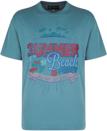Kam Jeans Summer Beach 2-pack T-shirt - Tričká - Nadrozmerné tričká - 2XL-14XL