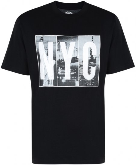 Kam Jeans NYC T-shirt - Tričká - Nadrozmerné tričká - 2XL-14XL