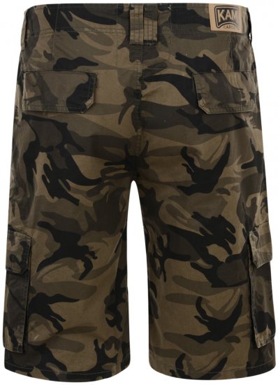 Kam Jeans Cargo Twill Camo Shorts - Šortky - Šortky W40-W60