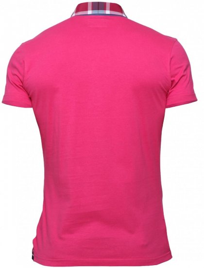 Mish Mash Polo Vinny Pink - Polokošele - Polokošele 2XL-8XL