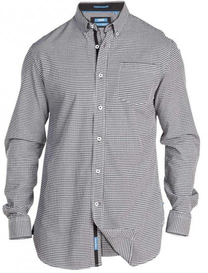 D555 Garret Shirt With Contrast Details - Košele - Košele 2XL-10XL