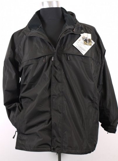 Marc & Mark 3-in-1 Lech Tech-jacket Black - Bundy - Bundy Nadmerné Veľkosti 2XL-8XL