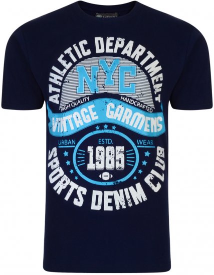 Kam Jeans Athletic Department 2-p T-shirt - Tričká - Nadrozmerné tričká - 2XL-14XL
