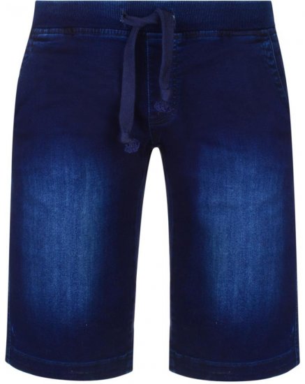 Kam Jeans Knitted Denim Shorts - Šortky - Šortky W40-W60