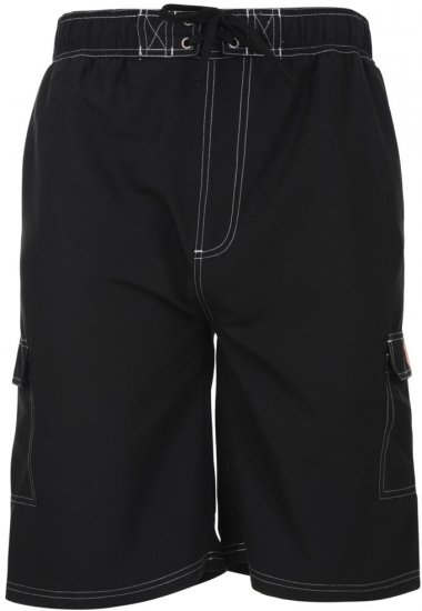 Motley Denim Swim Shorts Black - Spodná bielizeň - Spodné Prádlo 2XL-8XL