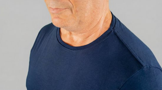 20 Nodi Mezzogiorno Sports T-Shirt Navy - Tričká - Nadrozmerné tričká - 2XL-14XL