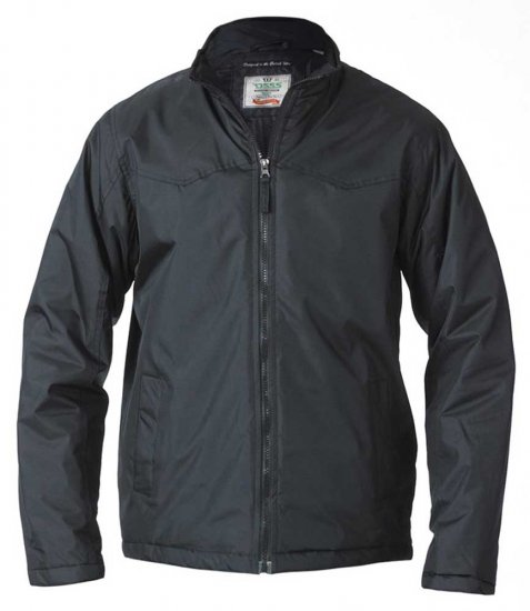 D555 Rayford Light Padded Jacket Black - Bundy - Bundy Nadmerné Veľkosti 2XL-8XL
