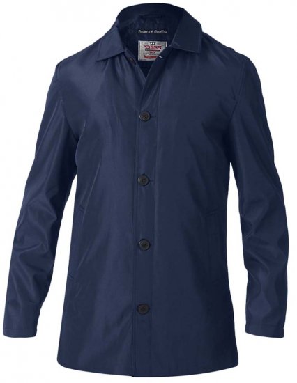 D555 Hampton Raincoat Navy - Bundy - Bundy Nadmerné Veľkosti 2XL-8XL
