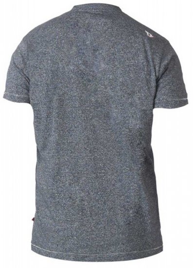D555 Lorne T-shirt Grey Twist - Tričká - Nadrozmerné tričká - 2XL-14XL