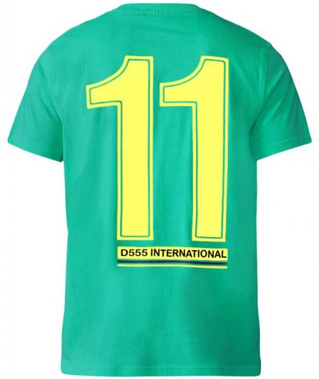 D555 Ricardo T-shirt Green - Tričká - Nadrozmerné tričká - 2XL-14XL