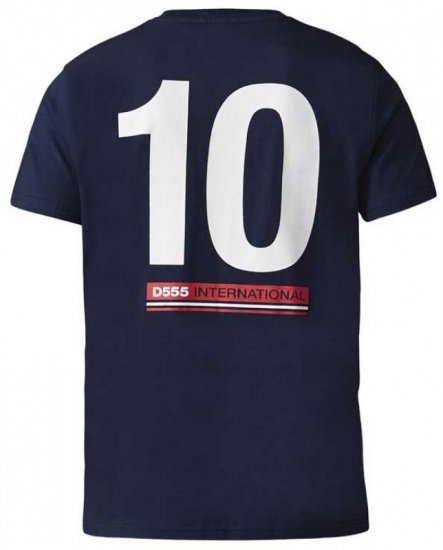 D555 Leon T-shirt Navy - Tričká - Nadrozmerné tričká - 2XL-14XL
