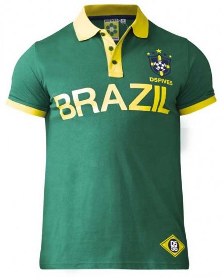D555 Silva Polo Green - Polokošele - Polokošele 2XL-8XL