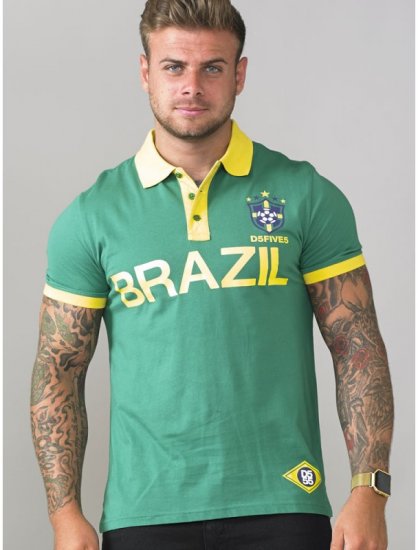 D555 Silva Polo Green - Polokošele - Polokošele 2XL-8XL
