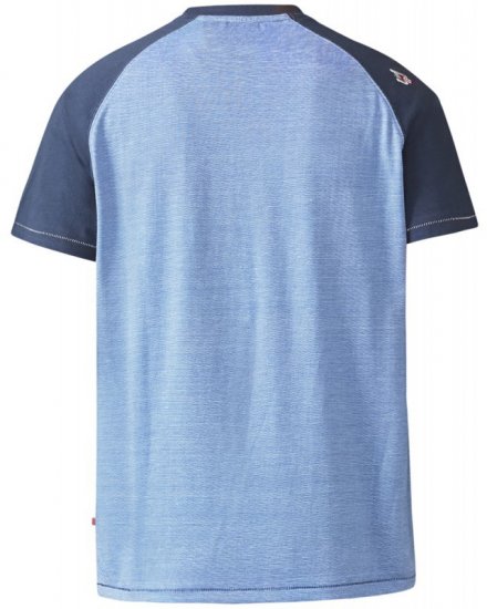 D555 Gunner T-shirt Blue - Tričká - Nadrozmerné tričká - 2XL-14XL