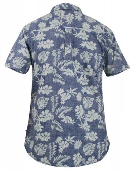 D555 Oswald Short Sleeve Hawaii Shirt - Košele - Košele 2XL-10XL