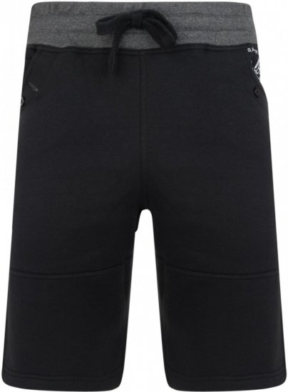Kam Jeans 316 Jogger Shorts Black - Tepláky & teplákové kraťasy - Tepláky & Teplákové kraťasy - 2XL-12XL