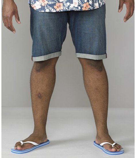 D555 Arix Denim Stretch Shorts - Šortky - Šortky W40-W60