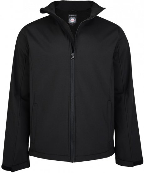 Kam Jeans 438 Soft-Shell Black - Bundy - Bundy Nadmerné Veľkosti 2XL-8XL