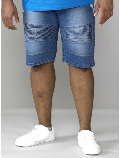 D555 Rodrigo Stretch Biker Style Shorts - Šortky - Šortky W40-W60