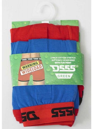D555 Novelty Boxershorts 2-pack - Spodná bielizeň - Spodné Prádlo 2XL-8XL