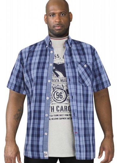 D555 Genoa Short Sleeve Shirt & T-shirt Combo - Košele - Košele 2XL-10XL