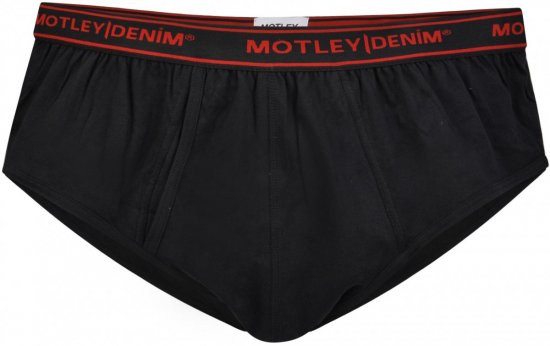 Motley Denim Briefs Black 2-pack - Spodná bielizeň - Spodné Prádlo 2XL-8XL