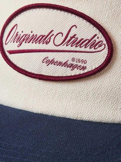 Jack & Jones Loose Norrebro Šiltovka Béžová - Šiltovky - 