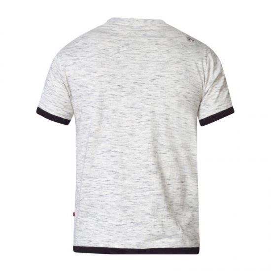 D555 Merlin T-shirt Grey - Tričká - Nadrozmerné tričká - 2XL-14XL