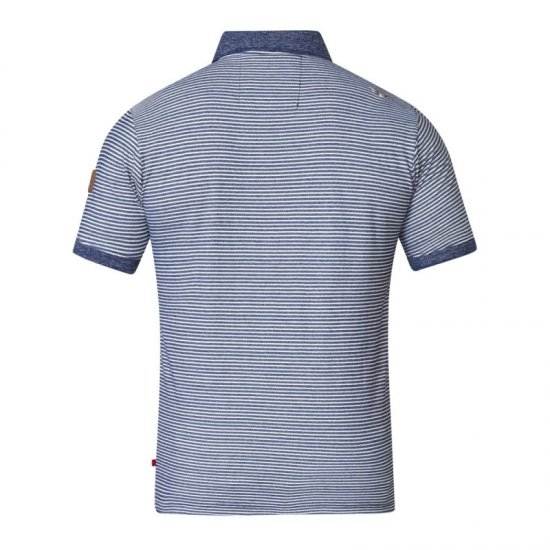 D555 Tyrone Polo Blue - Polokošele - Polokošele 2XL-8XL