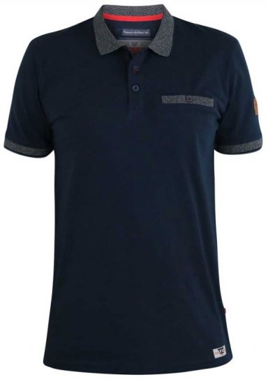 D555 Walker Polo Navy - Polokošele - Polokošele 2XL-8XL