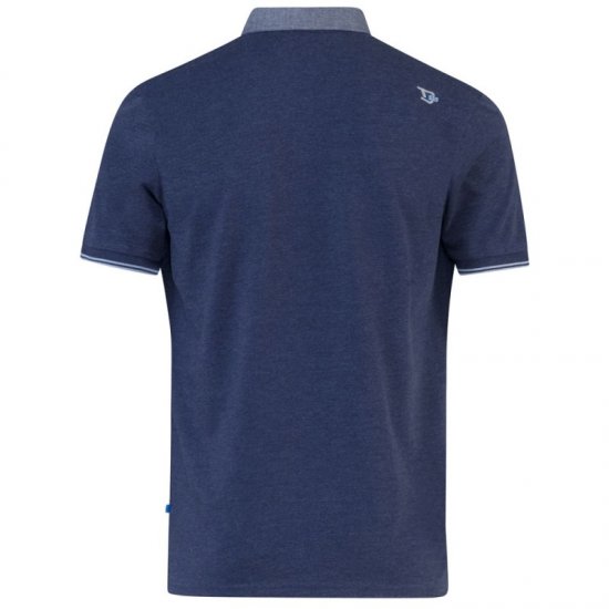 D555 Brent Polo Denim Blue - Polokošele - Polokošele 2XL-8XL