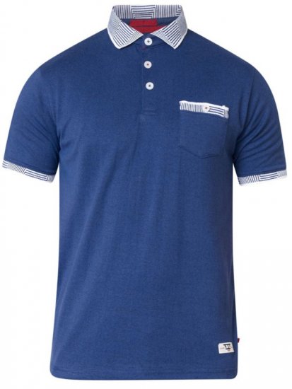 D555 George Polo Navy - Polokošele - Polokošele 2XL-8XL