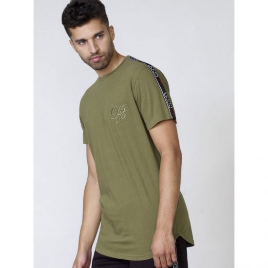 D555 Kambria Couture T-shirt Khaki - Tričká - Nadrozmerné tričká - 2XL-14XL