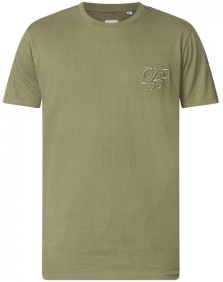 D555 Kambria Couture T-shirt Khaki - Tričká - Nadrozmerné tričká - 2XL-14XL