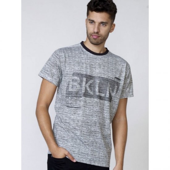 D555 NewYork Brooklyn T-shirt Black - Tričká - Nadrozmerné tričká - 2XL-14XL