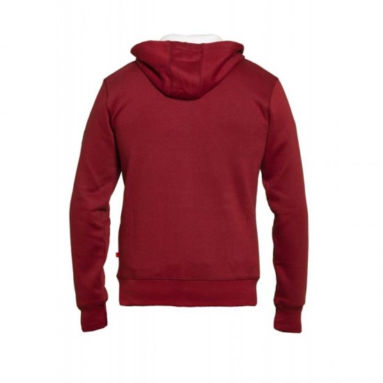 D555 Durham Hoodie Red - Mikiny & mikiny bez kapucne - Mikiny & Mikiny s Kapucňou 2XL-12XL