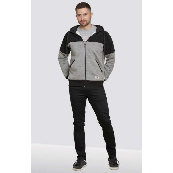D555 Banbury Hoodie Black - Mikiny & mikiny bez kapucne - Mikiny & Mikiny s Kapucňou 2XL-12XL