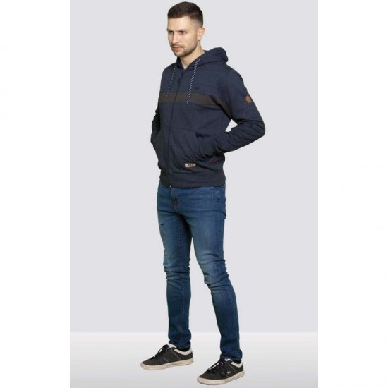 D555 Louisiana Hoodie Navy - Mikiny & mikiny bez kapucne - Mikiny & Mikiny s Kapucňou 2XL-12XL