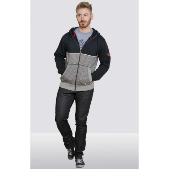 D555 Lamarsh Hoodie Navy - Mikiny & mikiny bez kapucne - Mikiny & Mikiny s Kapucňou 2XL-12XL